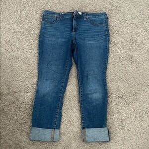 Universal Thread Dark Blue Ankle Jeans
